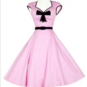 Pinup Girl Clothing Pink Heidi Dress!!